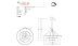 Suspensie Redo Orbit, alb mat, LED, 200W, 9856 lumeni, alb cald 3000K, 150 cm+100 cm+60 cm