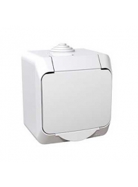 Priza simpla PT Cedar 16A, 250V, IP44