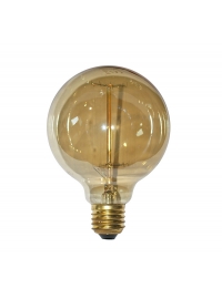 Bec decorativ Edison Glob D95mm 40W E27 2200K