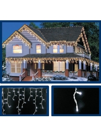 Ghirlanda extensibila 64 LED+FLASH, Alb Cald,...