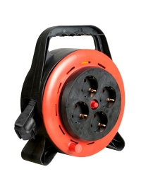 Derulator 4xSchuko 10m