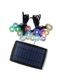 Instalatie luminoasa solara cu 25 becuri LED,...