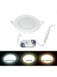 Spot LED St. 105mm, 6W, 4000K, Slim Line, Dablerom