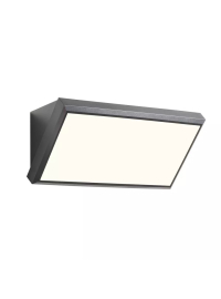 Lampa de perete exterior LED Mako, 21W, gri...