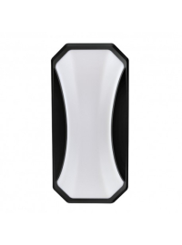 Aplica de exterior LED Blade, negru, 24W,...