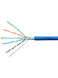 Cablu F/UTP Cat.6, 450 MHz, 4x2xAWG24/1, LS0H,...