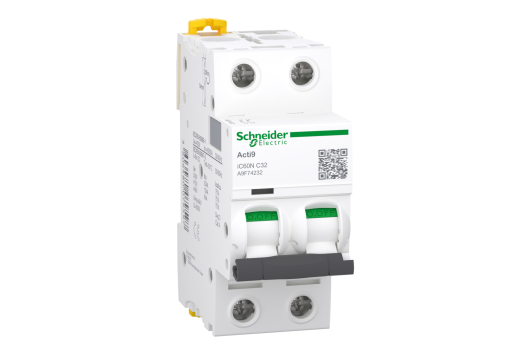 Siguranta automata ACTI9 32A, 2P, curba C, tip IC60N, Schneider Electric