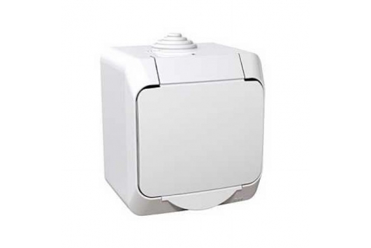 Priza simpla PT Cedar 16A, 250V, IP44