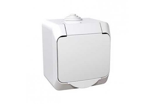 Priza simpla PT Cedar 16A, 250V, IP44