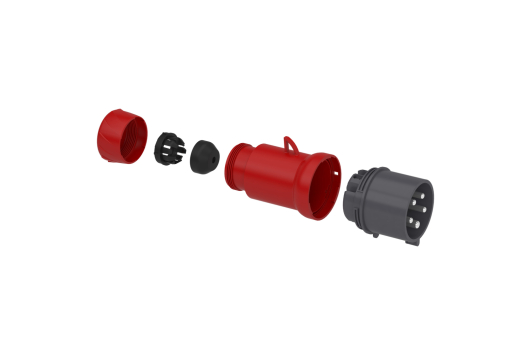 Fisa mobila Pratika PK, 32 A, 3P+E, IP44