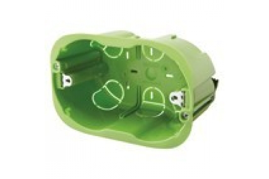 Doza rectangulara verde, de mare capacitate, fara halogen 6M