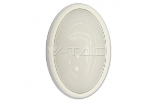 Aplica LED, Corp Alb Rotund, Alb natural, IP65