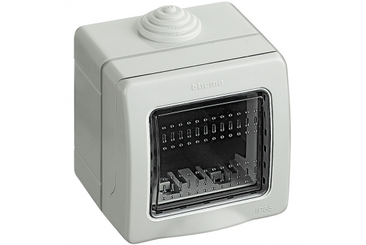 Doza aparenta 2M, IP55, Gri