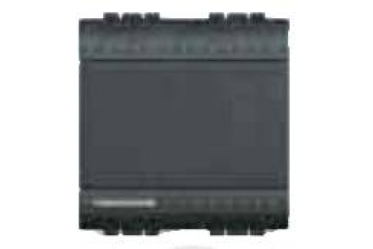 Intrerupator simplu Living Light 1P 16A 2M Antracit