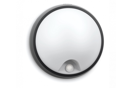 Lampa de perete cu senzor Eagle  Negru 1x3.5W 230V