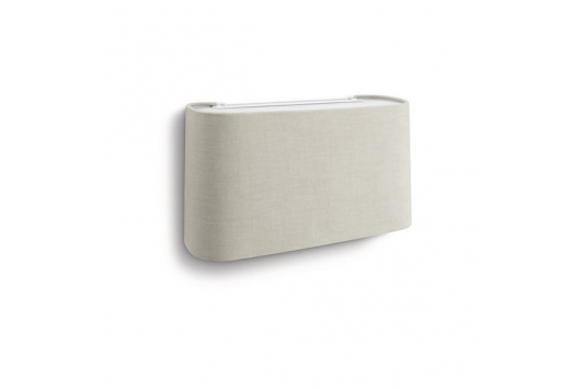 Lampa de perete Velour Gri 1x23W, 230V