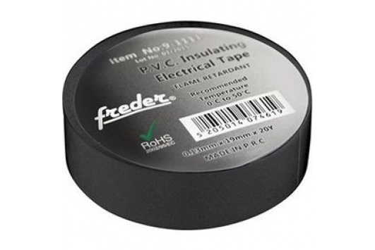 Banda izolatoare PVC 0.13 X19mm 20Y Neagră