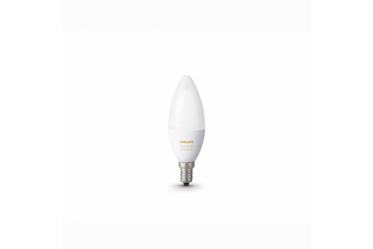 Bec LED Philips Hue, 6W, E14, B39, lumina alba, 8718696695203