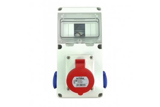 Tablou organizare santier 6M 2xSchuko + 5P32A