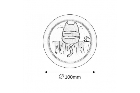 Lampa de veghe multicolora Cathy LED 0.3W