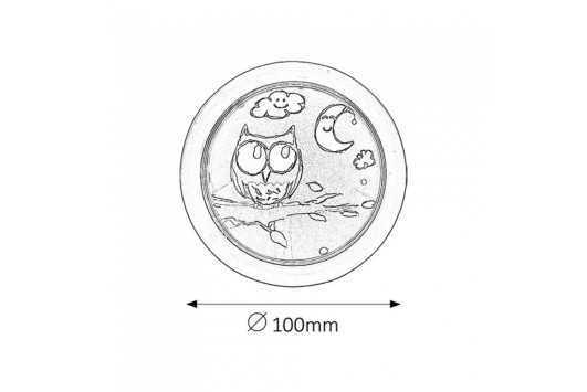 Lampa veghe copii Shepherd LED 0.3W