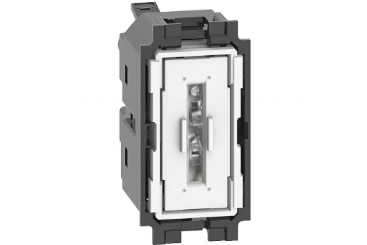 Intrerupator cap-scara 1P 10A 1M, iluminabil, automat