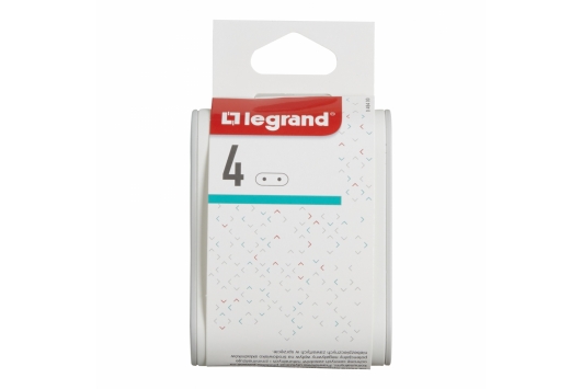 Bloc 4 Prize iesiri Laterale Standard 2P 6A Alb