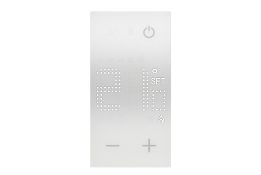 Termostat electronic de cameră, 230V, 2M, alb, Living Now