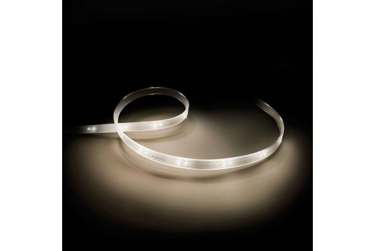 Pachet Philips Hue: LightStrip RGB Kit de baza + Extensie luminoasa 1M+ Bridge Hue