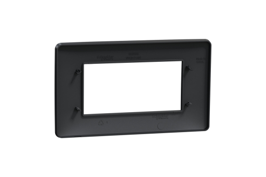 Rama Unica Studio, 4 module, antracit, Noua Unica, Schneider Electric