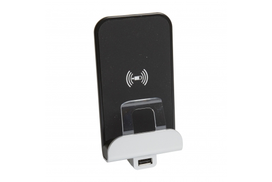 Incarcator wireless(inductie) + USB 2 module Axolute