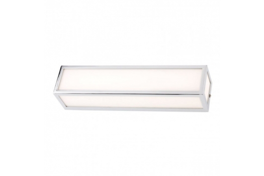 Aplica led Ego, 12W, 3000k, 840lm IP44, crom