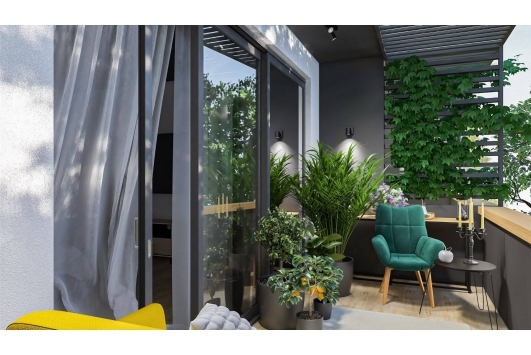 Aplica Cameo, 1 x GU10, neagra