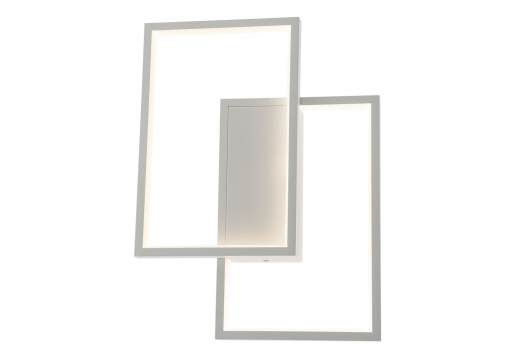 Plafoniera LED Plana, 30W, 1950lm, lumina calda, dimabila, alb mat