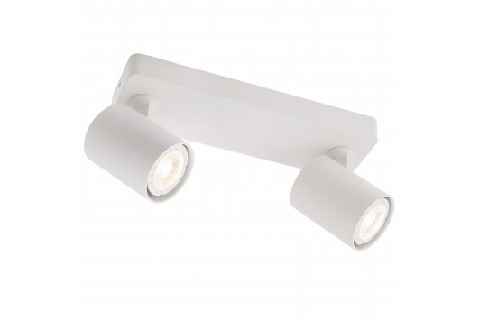 Plafoniera Cameo, 2 x GU10, alba