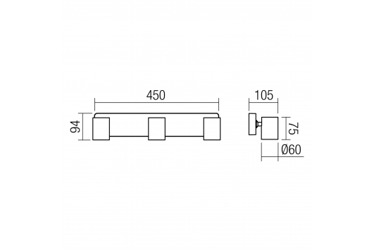 Plafoniera Cameo, 3 x GU10, alb mat