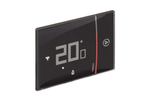 Termostat conectat Smarther with Netatmo, incastrat, negru