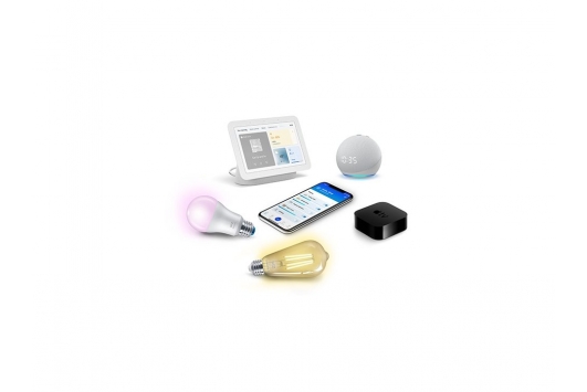 Spot inteligent WiZ Imageo, Wi-Fi, Bluetooth, RGB, 3x4.9W, 1035 lm, lumina colorata, metal, Negru, clasa energetica G, 8719514551978
