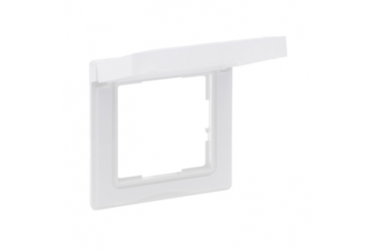 Rama modulara 1 post cu grad de protectie IP44, alb, Legrand New Suno