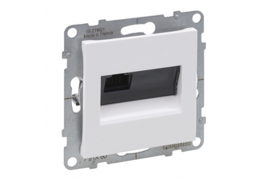 Priza de date RJ45 Cat.5e UTP, alb, Legrand New Suno