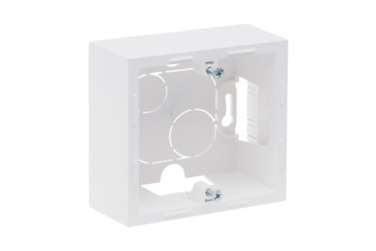 Doza montaj aparent 1 post, alb, Legrand New Suno