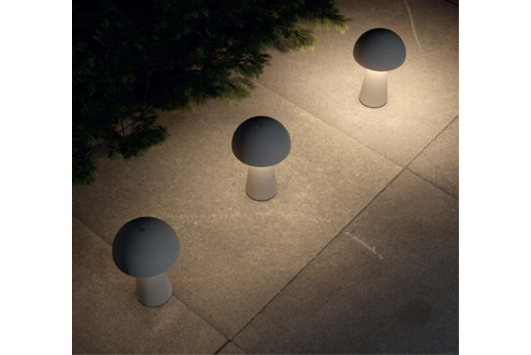 Veioză pentru exterior LED Kira 4.7W, 95lm, lumina calda dimabila, IP44 interior / exterior, negru mat