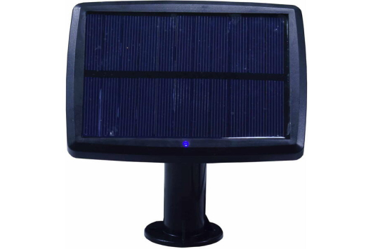 Instalatie luminoasa solara cu 10 becuri LED, 5.5ml, 0.5W, G40 2700K, negru HEPOL