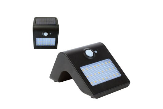 Lampă solară LED  Sirius pentru gradină cu senzor de mișcare, 1W, 4000K, 3.7 V, Horoz