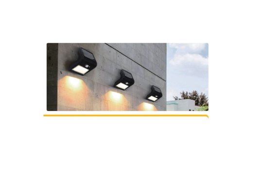 Lampă solară LED  Sirius pentru gradină cu senzor de mișcare, 1W, 4000K, 3.7 V, Horoz