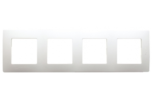 Rama Legrand Niloe 4 posturi Alb