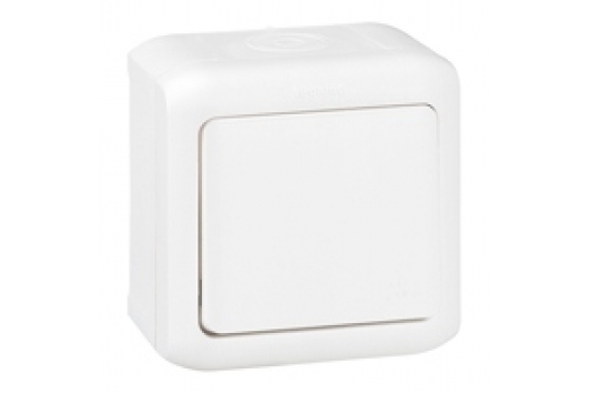 Intrerupator cap-scara, Forix IP44,Alb