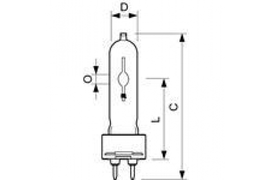 Lampa ceramica MasterC CDM-T Elite 70W/930 G12