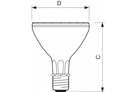 Lampa ceramica MC CDM-R Elite 70W/930 E27 PAR30L 10D