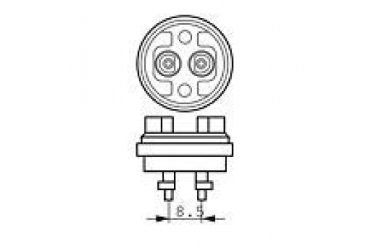 Lampa reflector aluminiu MasterC CDM-R111 35W/942 GX8.5 24D